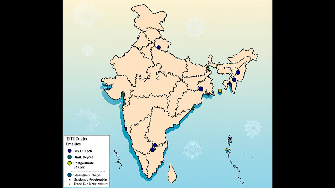 Total IIT Seats in India 2025 - Complete Count & Distribution
